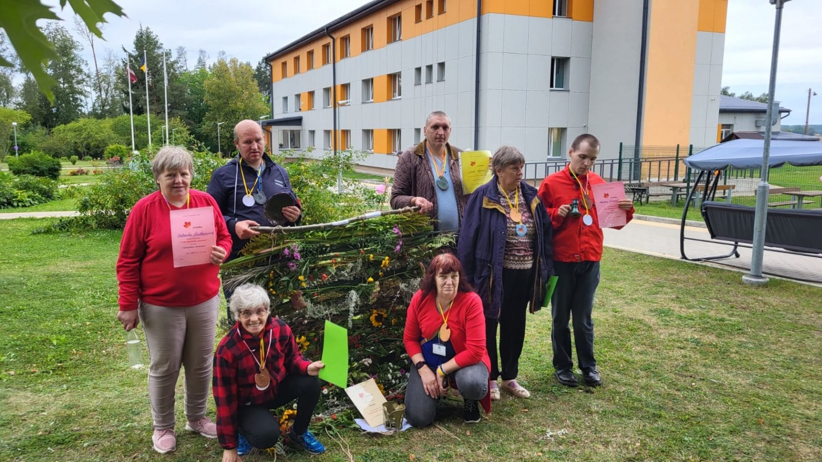 Filiāles "Ķīši" organizētais starpfiliāļu pasākums-mākslas plenērs "Sveiks, māksliniek, septembrī!"