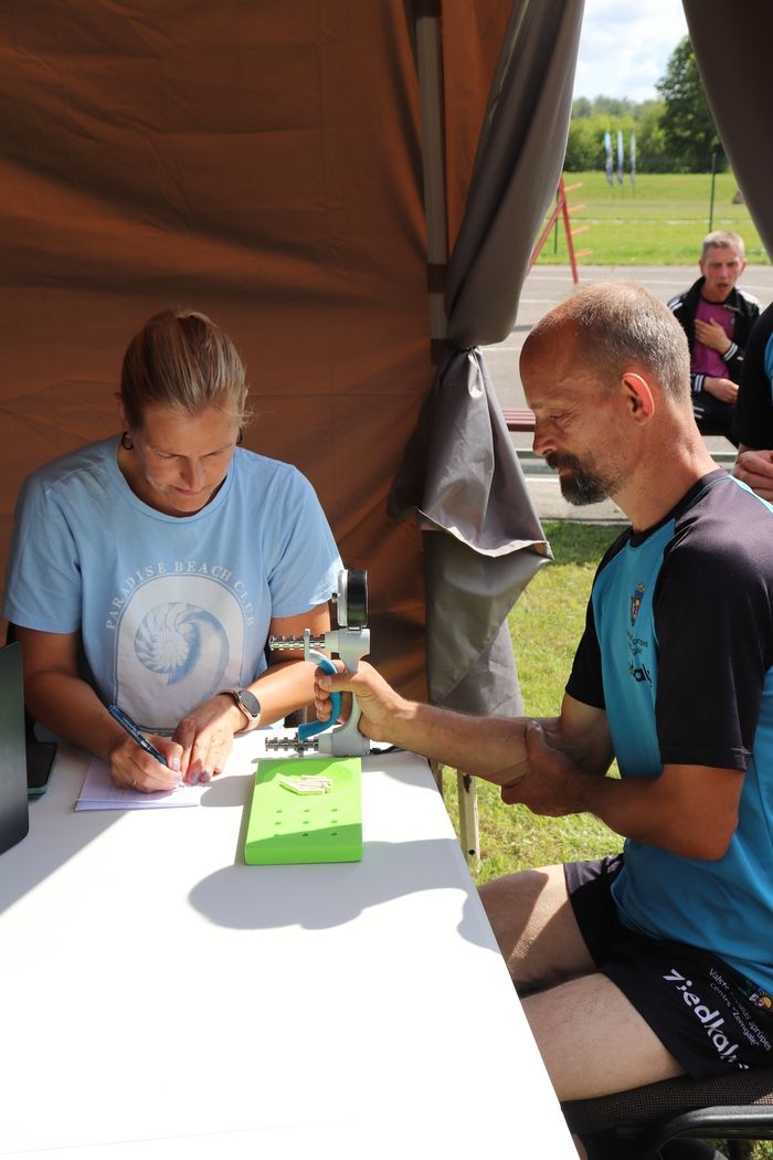 Sporta spēles “Ciemos pie zaķa” dalībnieki