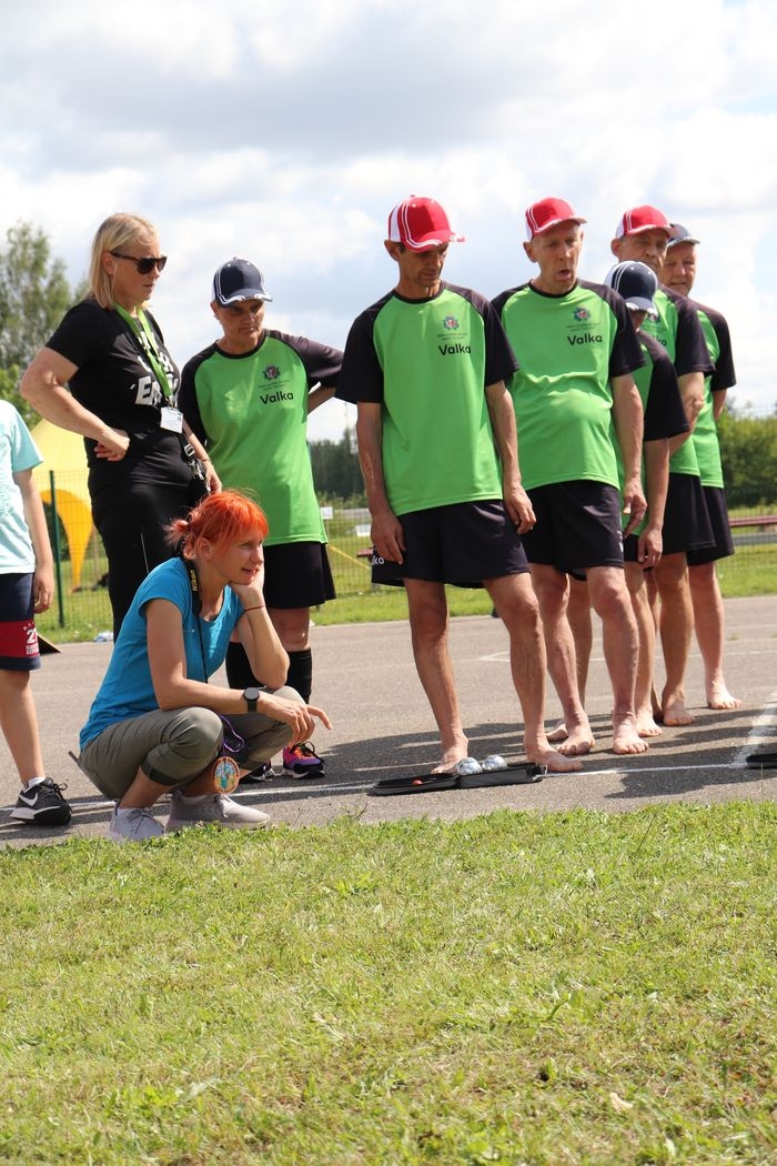 Sporta spēles “Ciemos pie zaķa” dalībnieki